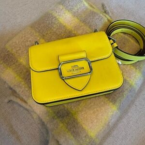 Coach Vibrant Yellow Crossbody Bag